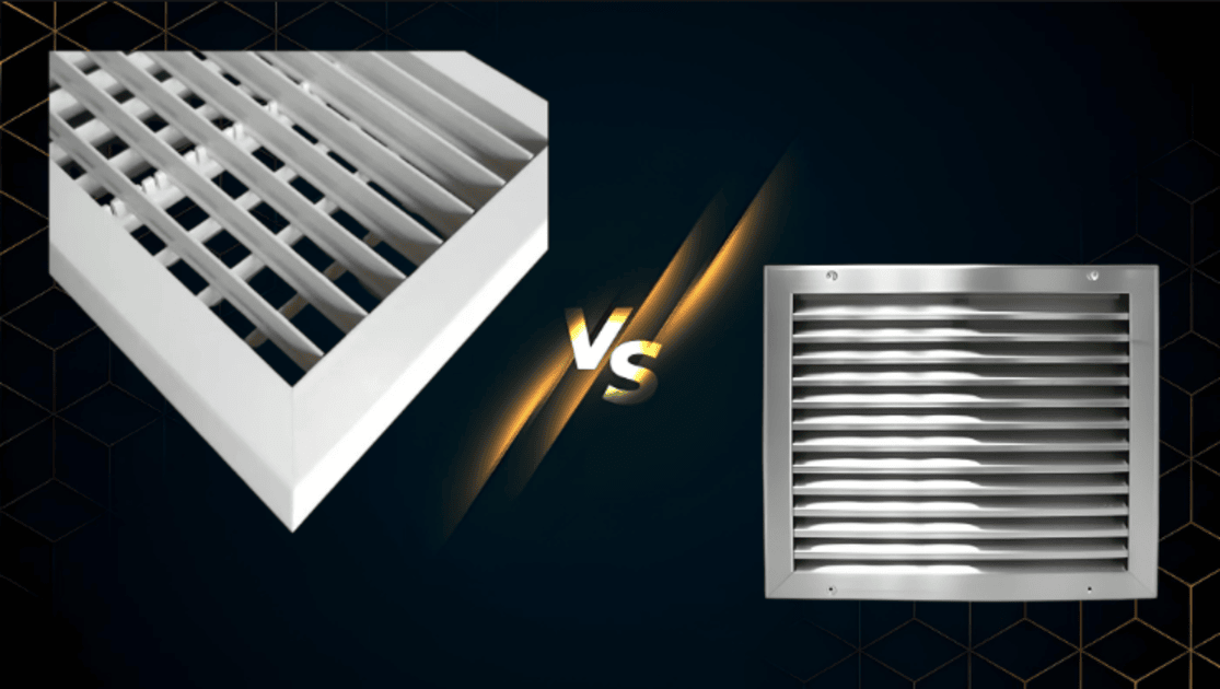 Plastic AC Grills vs Aluminium AC Grills