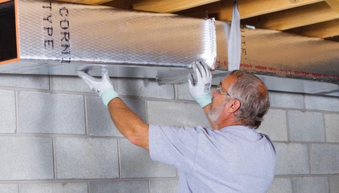 Can HVAC ducts be insulated?